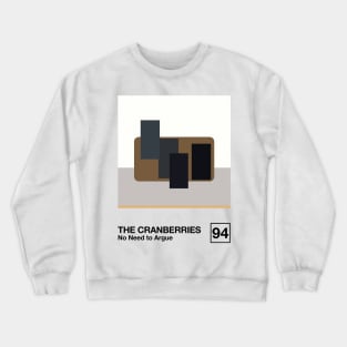 The Cranberries / Minimal Style Graphic Artwork Design Crewneck Sweatshirt